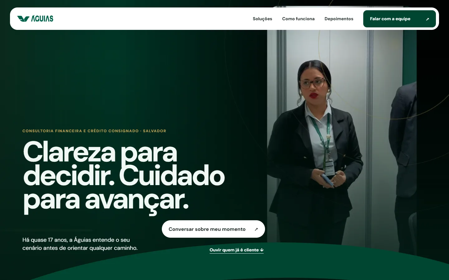 Hero do site da Águias Consultoria